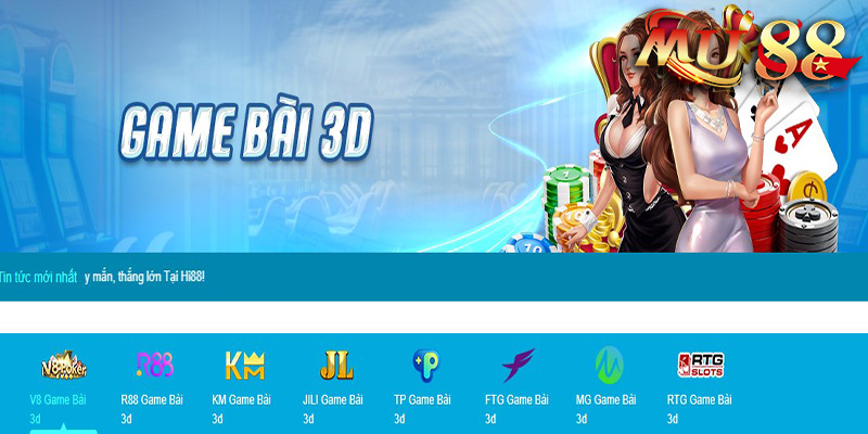 Sòng bài MU88 - Trải nghiệm các trò chơi casino chất lượng